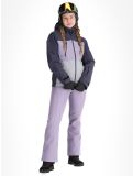 Thumbnail Rehall, Meave-R ski jacket women Graphite grey, purple 