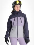 Thumbnail Rehall, Meave-R ski jacket women Graphite grey, purple 