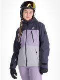 Thumbnail Rehall, Meave-R ski jacket women Graphite grey, purple 