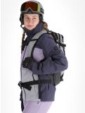 Thumbnail Rehall, Meave-R ski jacket women Graphite grey, purple 