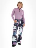 Thumbnail Rehall, Nori-R ski pants women Camo Abstract Lavender multicolor, purple 