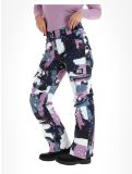 Thumbnail Rehall, Nori-R ski pants women Camo Abstract Lavender multicolor, purple 