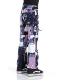 Thumbnail Rehall, Nori-R-Jr. ski pants kids Camo Abstract Lavender multicolor, purple 