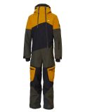 Thumbnail Rehall, Siddley-R ski suit kids Tobacco black, brown, grey 