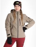 Thumbnail Rehall, Skye-R ski jacket women Brindle beige 