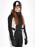 Thumbnail Rehall, Teddie-R ski suit women Moonbeam beige, black 