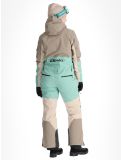 Thumbnail Rehall, Tyger-R ski suit women Feldspar beige, green 