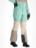 Thumbnail Rehall, Tyger-R ski suit women Feldspar beige, green 