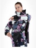 Thumbnail Rehall, Vie-R ski jacket women Camo Abstract Lavender multicolor, purple 