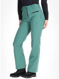 Thumbnail Rehall, Yves-R softshell ski pants women Smoke Pine green 