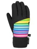 Thumbnail Reusch, Beatrix R-TEX® XT ski gloves kids Black / Multicolour Lines black, multicolor 