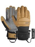 Thumbnail Reusch, Henrik Kristoffersen ski gloves men Camel / Black black, brown 