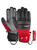 Thumbnail Reusch, Marco Odermatt ski gloves men Black / Fire Red black, red 