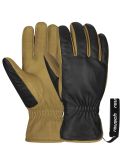 Thumbnail Reusch, Reusch Outsider ski gloves men Black / Camel black, brown 