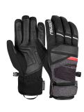 Thumbnail Reusch, Storm R-TEX® XT ski gloves men Black / Black Melange / Fire Red black, red 