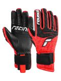 Thumbnail Reusch, World Cup Warrior Neo ski gloves men Black / Fluo Red black, red 