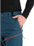 Thumbnail Rock Experience, Fanatic ski pants men Reflecting Pond / Cherry Tomato blue, red 