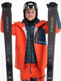 Thumbnail Rock Experience, Ice Thriller hardshell ski jacket men Cherry Tomato / Reflecting Pond grey, red 