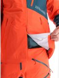 Thumbnail Rock Experience, Ice Thriller hardshell ski jacket men Cherry Tomato / Reflecting Pond grey, red 