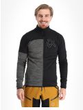 Thumbnail Rock Experience, Kobra Mock jacket men Caviar / Grey Melange black, grey 