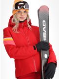 Thumbnail Rossignol, W Strawpile ski jacket women Ruby Red red 