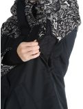 Thumbnail Roxy, Jetty Bloc ski jacket women True Black Bandanas black, white 