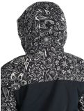 Thumbnail Roxy, Jetty Bloc ski jacket women True Black Bandanas black, white 