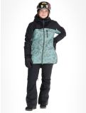 Thumbnail Roxy, Stated ski jacket women Lily Pad Sketch Book black, green 