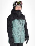 Thumbnail Roxy, Stated ski jacket women Lily Pad Sketch Book black, green 