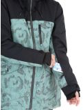 Thumbnail Roxy, Stated ski jacket women Lily Pad Sketch Book black, green 