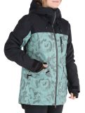 Thumbnail Roxy, Stated ski jacket women Lily Pad Sketch Book black, green 