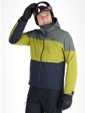 Thumbnail Scott, Jacket M's Ultimate Dryo 10 ski jacket men Shadow Grey / Meadow Green green, grey 