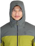 Thumbnail Scott, Jacket M's Ultimate Dryo 10 ski jacket men Shadow Grey / Meadow Green green, grey 