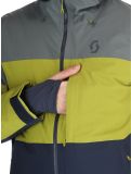 Thumbnail Scott, Jacket M's Ultimate Dryo 10 ski jacket men Shadow Grey / Meadow Green green, grey 