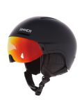 Thumbnail Sinner, Montblanc ski helmet with visor unisex Matt Black black 