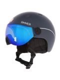 Thumbnail Sinner, Titan Visor ski helmet with visor unisex Matt Dark Grey grey 