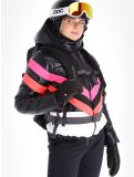 Thumbnail Sportalm Kitzbühel, Airbrush m.Kap.o.P. ski jacket women Black black, white 