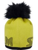 Thumbnail Sportalm Kitzbühel, Almrosn Fakefur beanie women Blazing Yellow yellow 