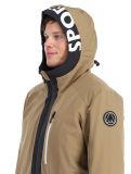 Thumbnail Sportalm Kitzbühel, My Shell m.Kap.o.P. ski jacket men Cognac beige 