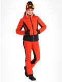 Thumbnail Sportalm Kitzbühel, Oatman m.Kap.o.P. ski jacket women Paprika Flame black, red 