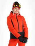 Thumbnail Sportalm Kitzbühel, Oatman m.Kap.o.P. ski jacket women Paprika Flame black, red 