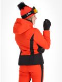 Thumbnail Sportalm Kitzbühel, Oatman m.Kap.o.P. ski jacket women Paprika Flame black, red 