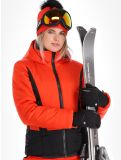 Thumbnail Sportalm Kitzbühel, Oatman m.Kap.o.P. ski jacket women Paprika Flame black, red 