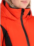 Thumbnail Sportalm Kitzbühel, Oatman m.Kap.o.P. ski jacket women Paprika Flame black, red 