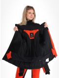 Thumbnail Sportalm Kitzbühel, Oatman m.Kap.o.P. ski jacket women Paprika Flame black, red 