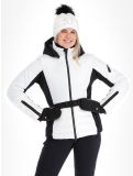 Thumbnail Sportalm Kitzbühel, Oxford m.Kap.o.P. ski jacket women Optical white white 