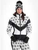 Thumbnail Sportalm Kitzbühel, Stereo m.Kap.o.P. ski jacket women Optical white black, white 