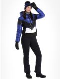 Thumbnail Sportalm Kitzbühel, Stockholm m.Kap.o.P. ski jacket women Bold Bluebell black, blue, white 