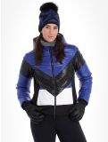 Thumbnail Sportalm Kitzbühel, Stockholm m.Kap.o.P. ski jacket women Bold Bluebell black, blue, white 