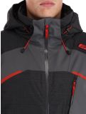 Thumbnail Spyder, Leader ski jacket men Polar black, grey 